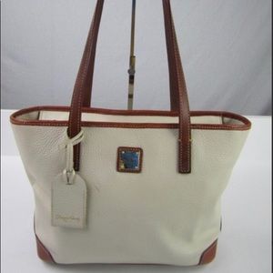 Stunning Dooney & Bourke Pebbled Leather Satchel